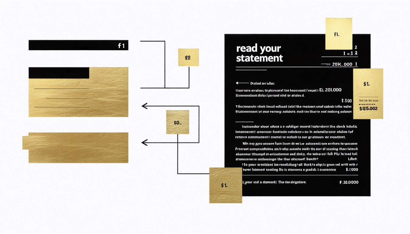 Concept architecture for Read Your Statement